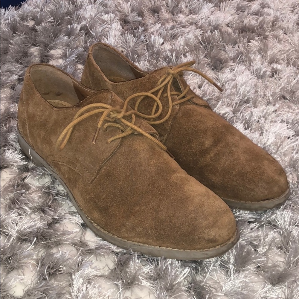 FRANK WRIGHT men’s WILSON tan Oxford